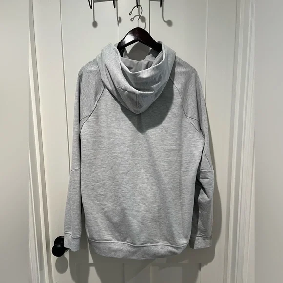 Lululemon City Sweat Pullover Hoodie Heathered Ultra Light Grey- Men’s Large - Picture 4 of 5